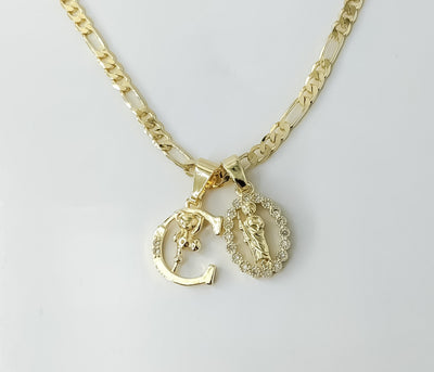 Plated Dainty Letter 