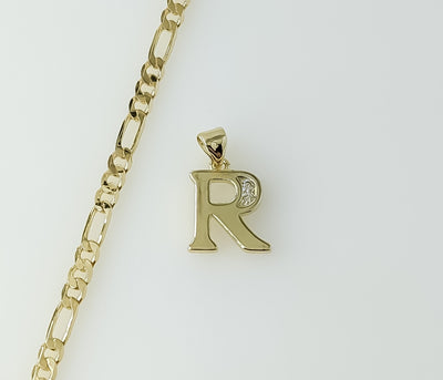 Plated Dainty Letter 