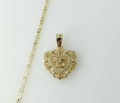 Plated Dainty Heart 