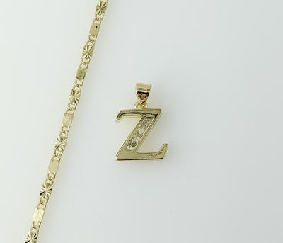 Plated Dainty Letter 