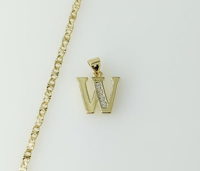 Plated Dainty Letter 