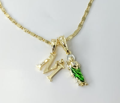 Plated Dainty Letter 