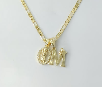 Plated Dainty Letter 