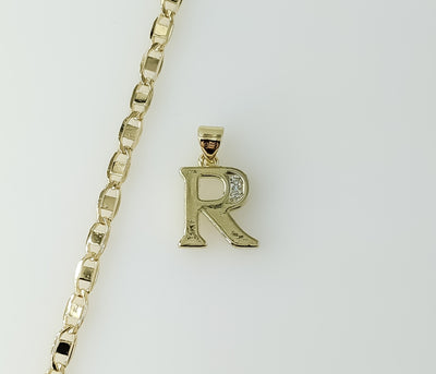 Plated Dainty Letter 