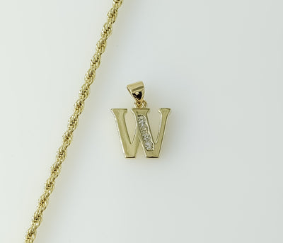 Plated Dainty Letter 
