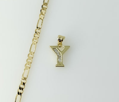 Plated Dainty Letter 