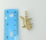 Archangel Saint Michael pendant in gold plated design
Round pendant with Saint Michael's emblem in intricate details
I