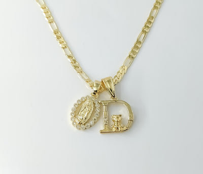 Plated Dainty Letter 