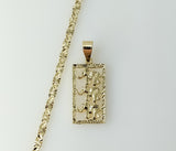 Gold plated star chain necklace features an elephant pendant in delicate design.

A gold plated chain necklace with an e