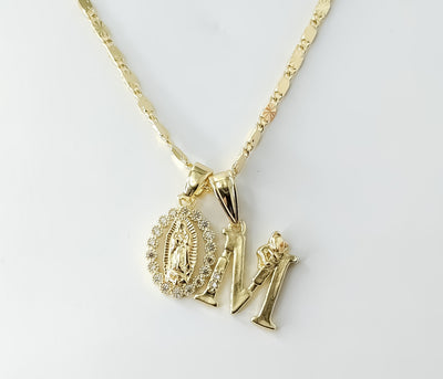 Plated Dainty Letter 