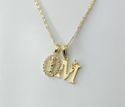 Plated Dainty Letter 