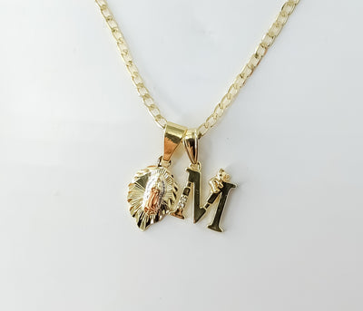 Plated Dainty Letter 