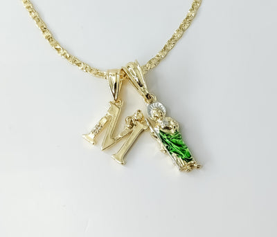 Plated Dainty Letter 