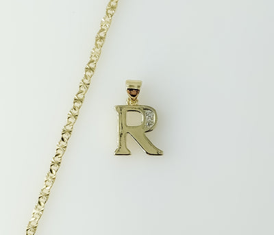Plated Dainty Letter 