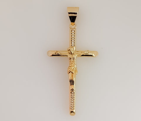 Plated Cross Pendant