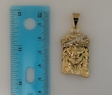 Plated Jesus Pendant