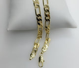 Italy 750 18K 6mm Figaro Chain