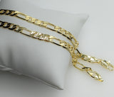 Italy 750 18K 6mm Figaro Chain