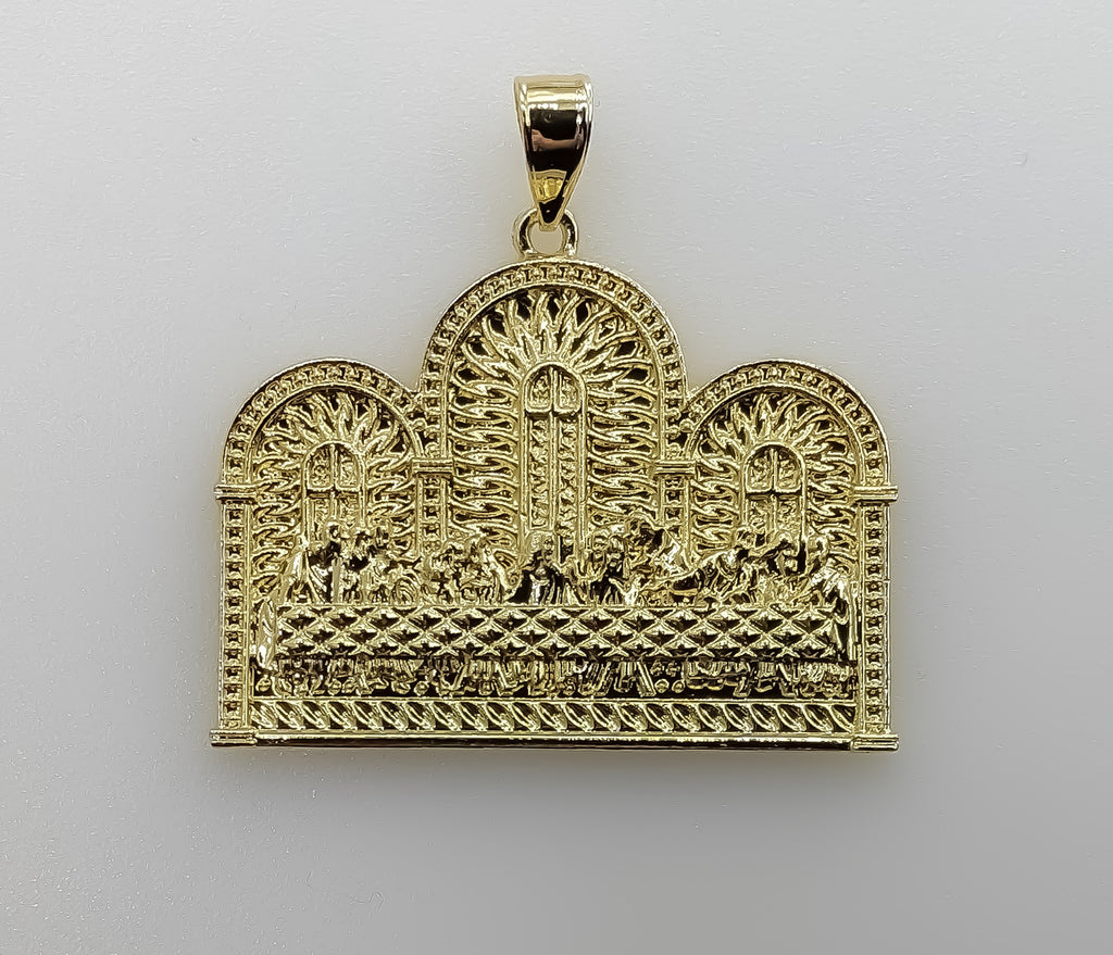 Plated The Last Supper Pendant