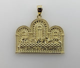 Plated The Last Supper Pendant