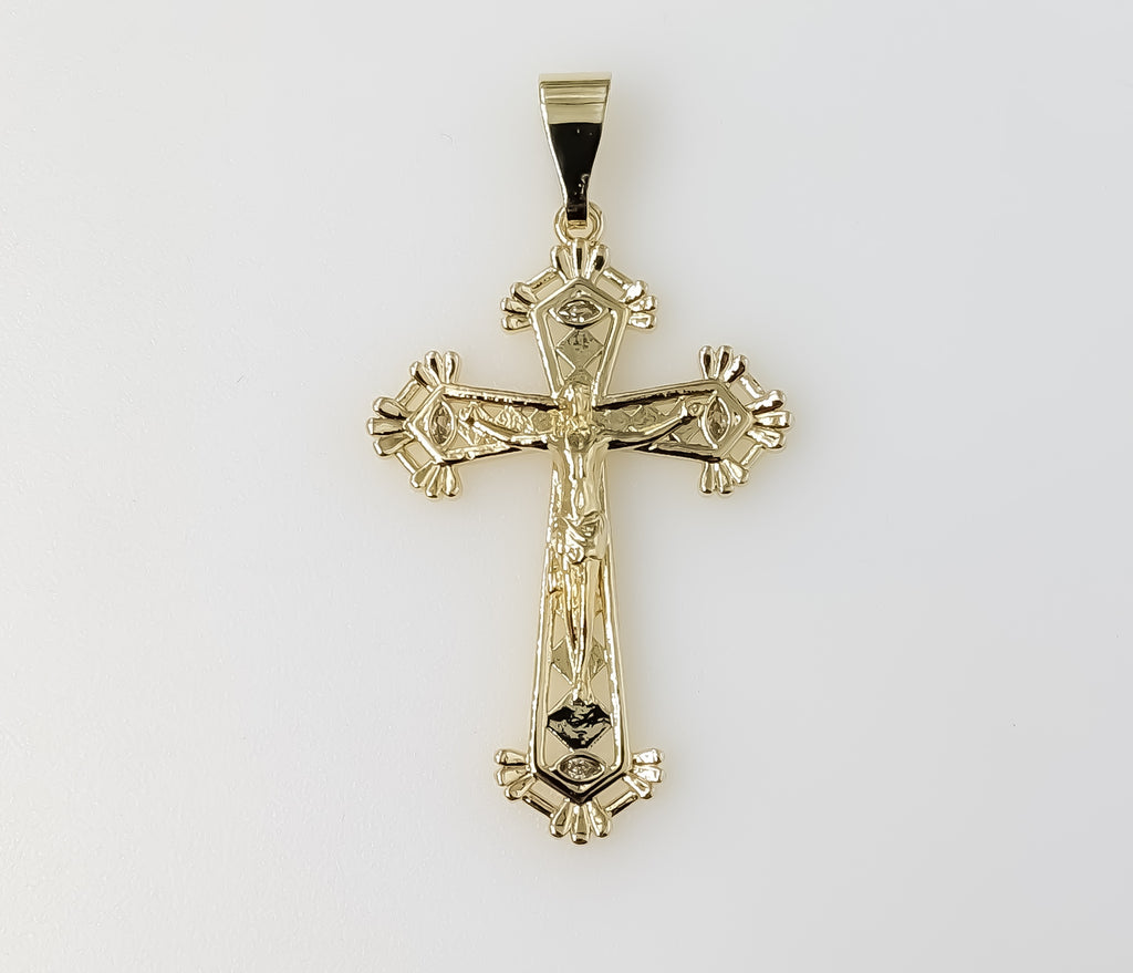 Plated Cross Pendant