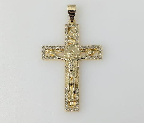 Plated Cross Pendant
