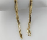 Plated 3mm Herringbone Chain