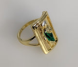 Plated Multicolor Saint Jude Ring