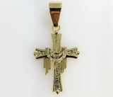Plated Cross Pendant