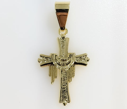 Plated Cross Pendant