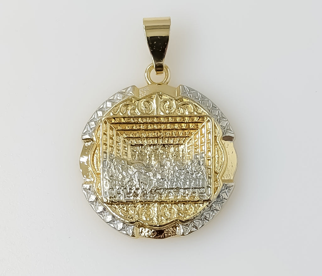 Plated Multicolor The Last Supper Pendant