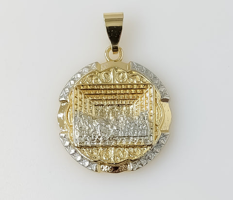 Plated Multicolor The Last Supper Pendant