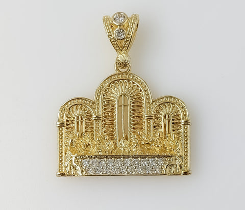 Plated The Last Supper Pendant