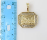 Plated Blinged The Last Supper Pendant
