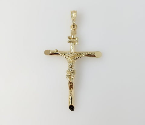 Plated Large Cross Pendant