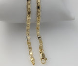 Plated 3mm Flat Mariner Anchor Chain