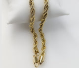 Plated 6mm Rope Braided Chain