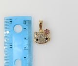 Plated Dainty Hello Kitty Pendant