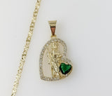 Plated Dainty Saint Jude 2.5mm Star Chain Necklace