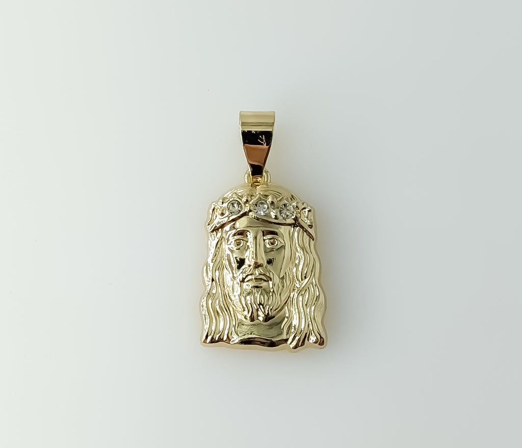 Plated Jesus Pendant