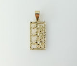 Plated Elephant Pendant