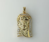 Plated Large Jesus Pendant