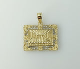 Plated The Last Supper Portrait Pendant