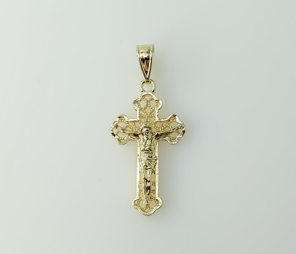 Plated Cross Pendant