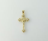 Plated Small Cross Pendant