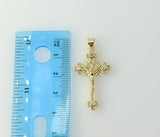 Plated Small Cross Pendant