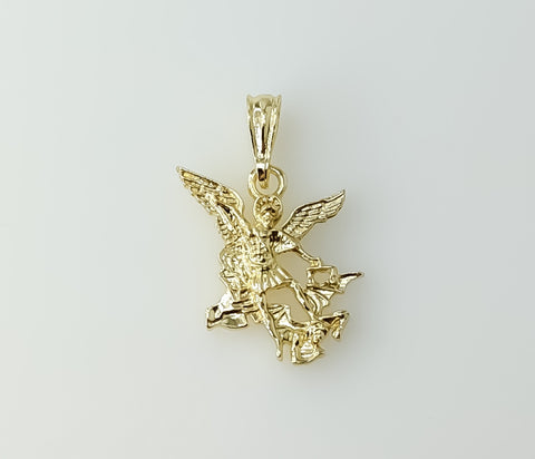 Plated Small Archangel Saint Michael Pendant