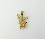Plated Small Archangel Saint Michael Pendant
