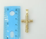 Plated Small Cross Pendant