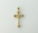 Plated Small Cross Jesus Crucifix Pendant